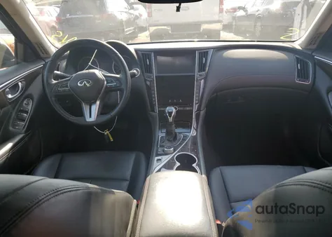 2018 Infiniti Q50 Luxe from USA, damaged, VIN JN1EV7ARXJM444707